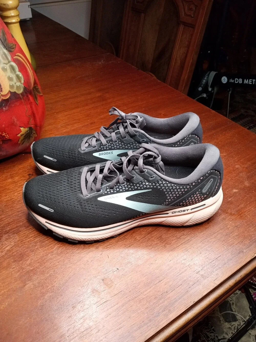 Brooks Ghost 14 Black Running Sneakers Shoes 91203561B02 Women's 11M Shoes